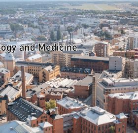 VCBM 2023 banner with aerial view of the city of Norrköping as background image